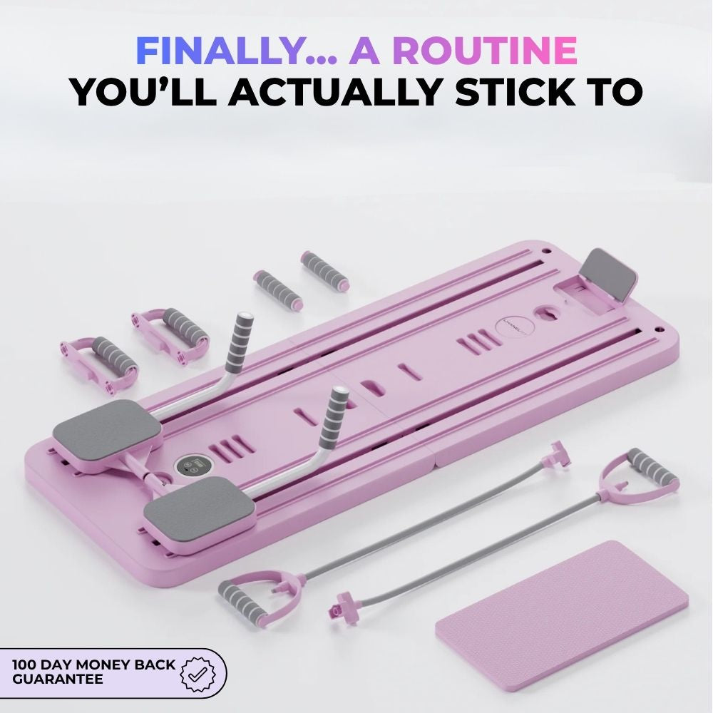 Mini Pilates Reformer-sett