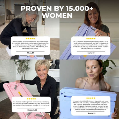 Mini Pilates Reformer Set